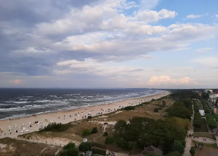 Einraum-apartment Seepferdchen アパート ゼーバート・ヘリングスドルフ